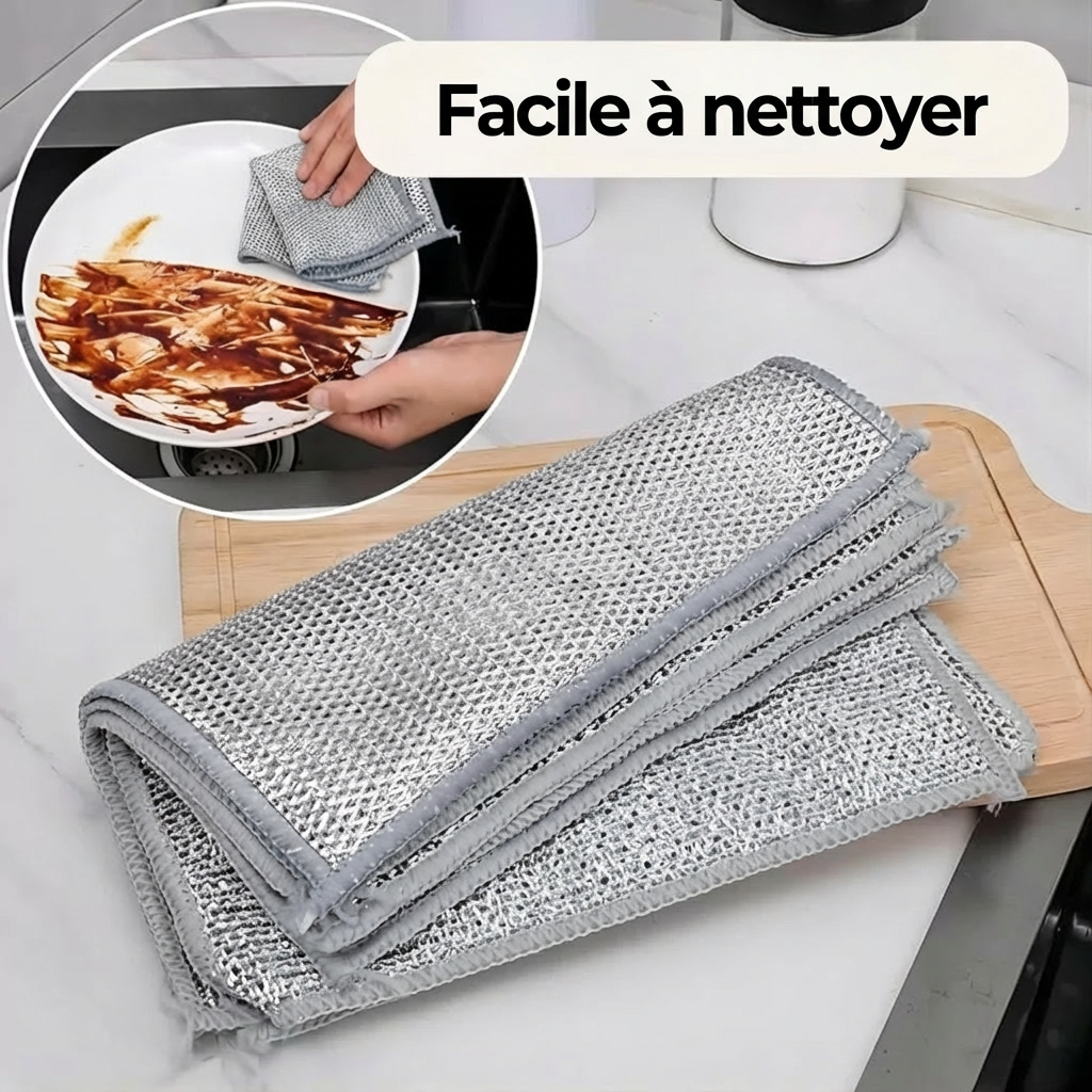 NettoFacile™ - Puissant et sans rayures pour tout nettoyage !