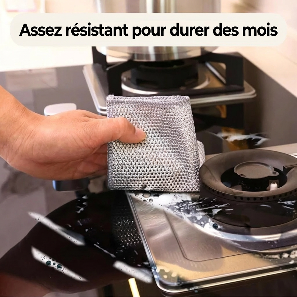 NettoFacile™ - Puissant et sans rayures pour tout nettoyage !