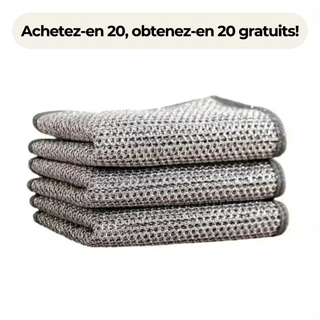 NettoFacile™ - Puissant et sans rayures pour tout nettoyage !