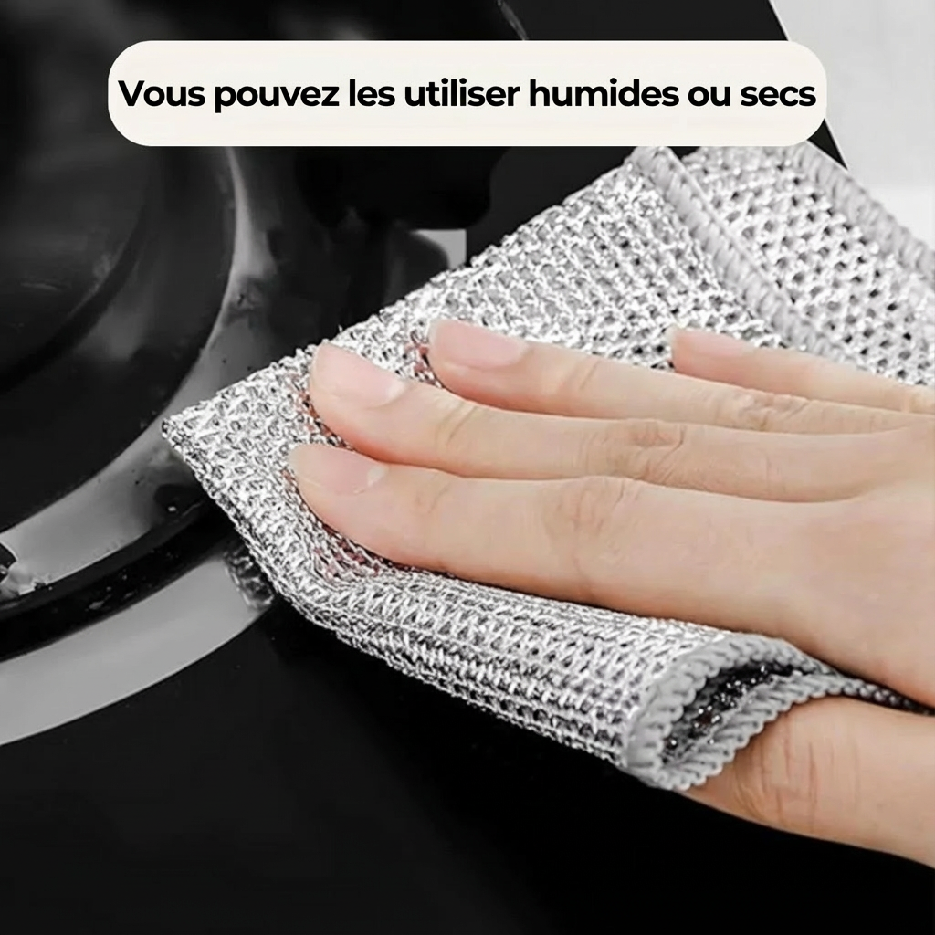 NettoFacile™ - Puissant et sans rayures pour tout nettoyage !